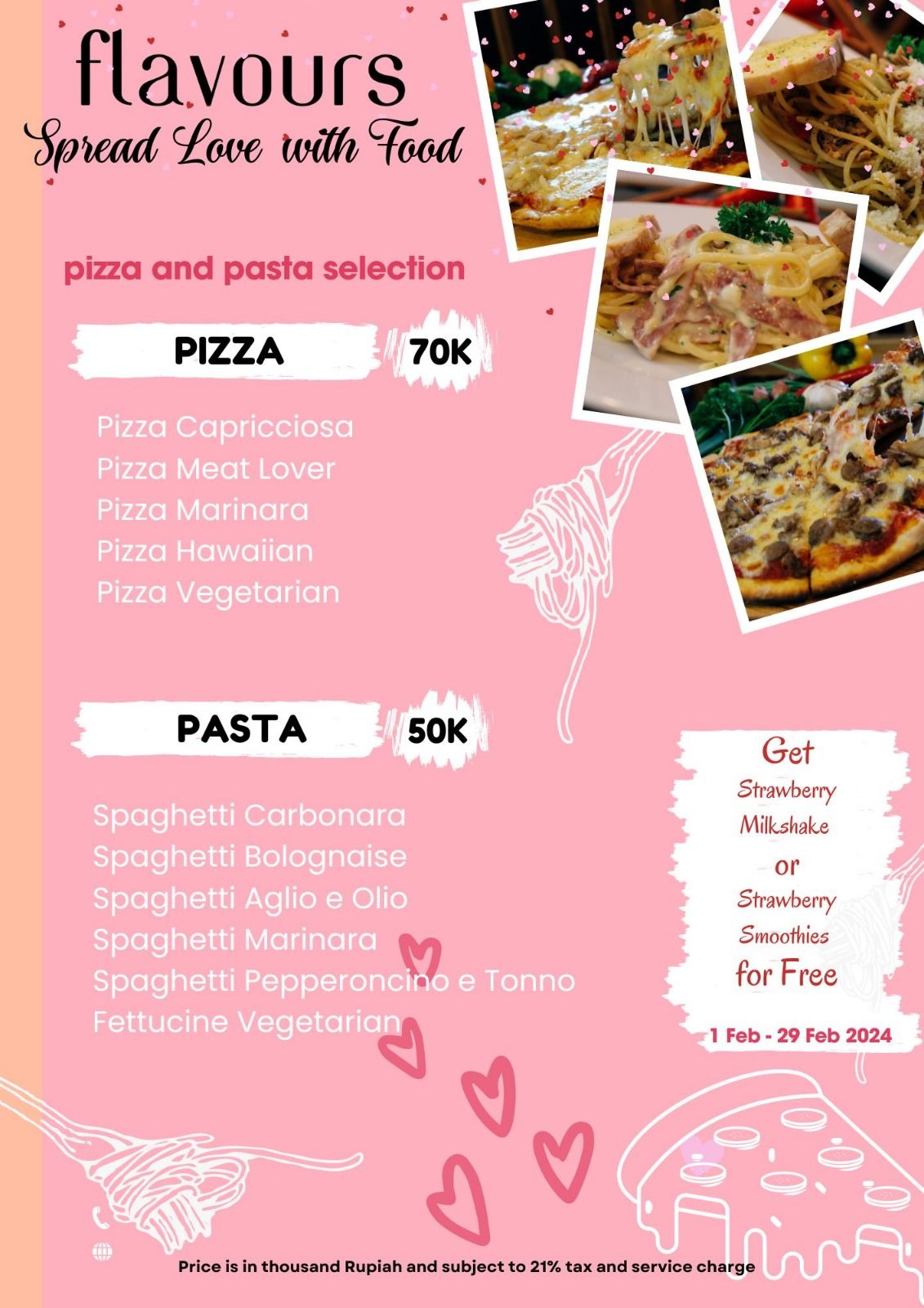 Promo Spread Love with Food di Flavours